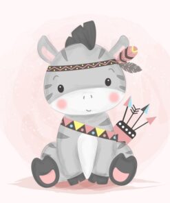 Fototapeta Adorable Zebra