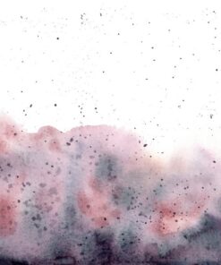 Fototapeta Violet Akvarel Vlny