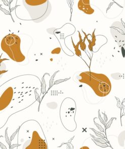 Nálepka na zeď abstraktní prvky