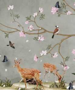 Fototapeta Jelen na louce