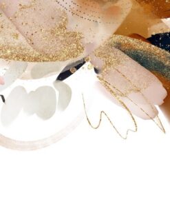 Fototapeta Zlatý akvarel