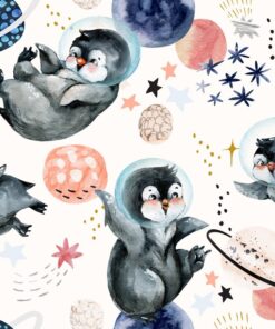 Fototapeta Space Penguins