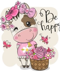 Fototapeta Smiling Cow