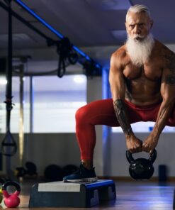 Fototapeta Kulturista v tělocvičně