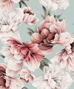 Fototapeta Kvetoucí pivoňky 2