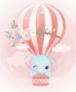 Fototapeta Slon v balónu