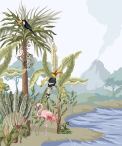 Fototapeta Džungle a zvířata 3