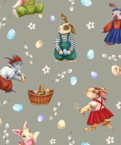 Fototapeta Roztomilí zajíčci