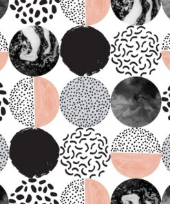 Fototapeta Mozaika kruhů