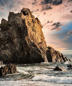 Fototapeta Cliff over the sea