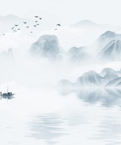 Fototapeta Lake Behind the Fog