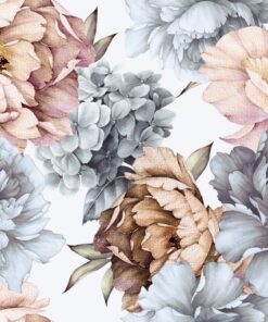 Fototapeta Světlé pivoňky 2