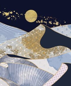 Fototapeta Hory v noci 2