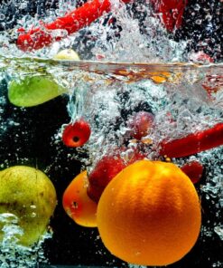 Fototapeta Stříkající ovoce