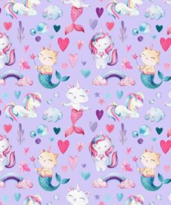 Fototapeta Jednorožci a kočky