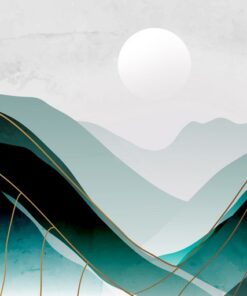 Fototapeta Oriental Blue Mountain