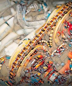 Fototapeta Motorová mozaika