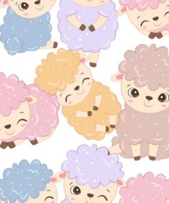 Fototapeta Roztomilá ovečka