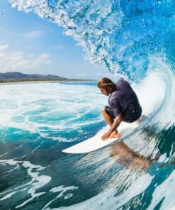 Fototapeta Serfer on the Wave