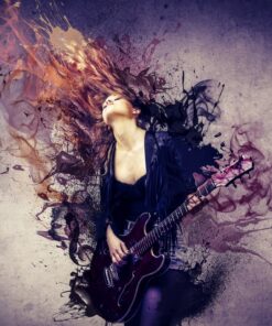 Fototapeta Rock Girl