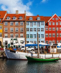 Fototapeta Barevné budovy