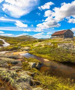 Fototapeta Dům na řece