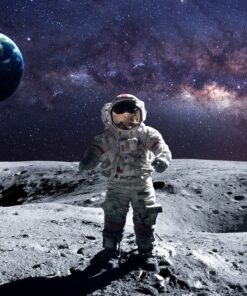 Fototapeta Muž na Měsíci