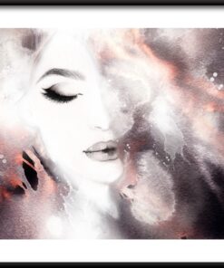 Spící dívka plakát