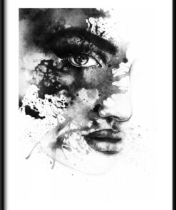 Tmavá tvář plakát