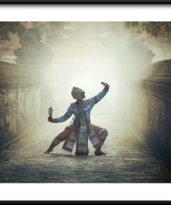 Thajský taneční plakát