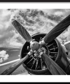 Retro Letadlo Plakát