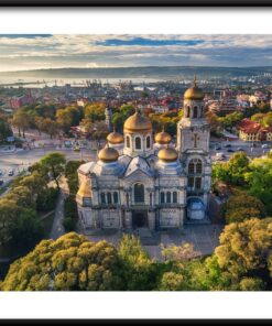 Plakát katedrály ve Varně