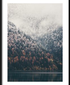 Plakát horské krajiny