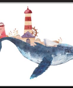 Plakát Velryba Porter