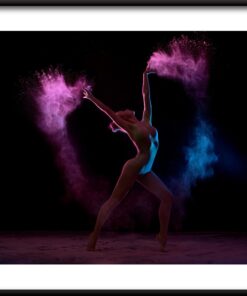 Umělecký taneční plakát