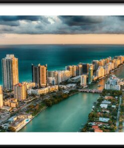 Plakát na šířku Miami