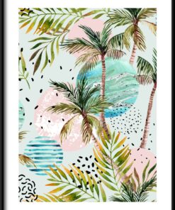 Plakát Wheels and Palms