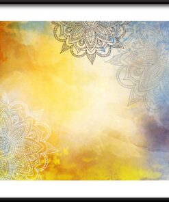 Mandaly v barvách plakát