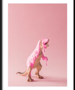 Plakát promočený dinosaurus