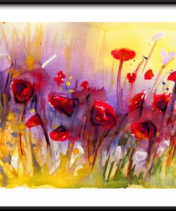 Plakát Luční Máky