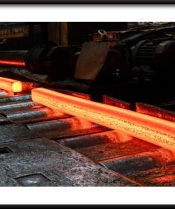 Žhavý ocelový plakát