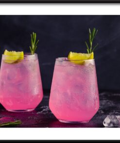 Plakát růže ve skle