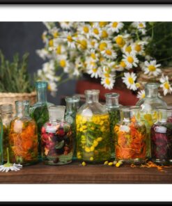 Byliny ve skleněném plakátu