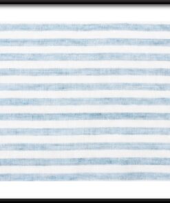 Bílé a modré pruhy plakát