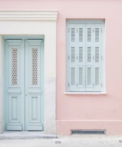 Fototapeta Pastelová budova