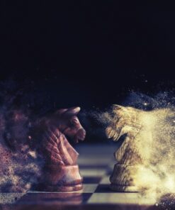 Fototapeta Souboj koní