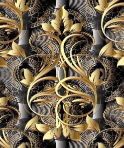 Fototapeta Zlatý geometrický vzor