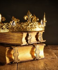 Fototapeta Koruna s knihami