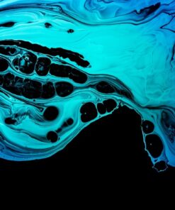 Fototapeta Liquid Blue Marble