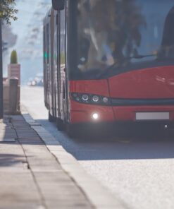 Fototapeta Červený autobus